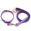 Cute Paw Print Pet Traction Rope and Collar Set