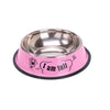 Durable Stainless Steel Non-Slip Pet Feeding Bowls