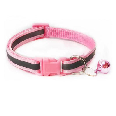 Reflective Breakaway Cat Collar with Bell