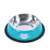 Colorful Stainless Steel Dog Cat Bowl