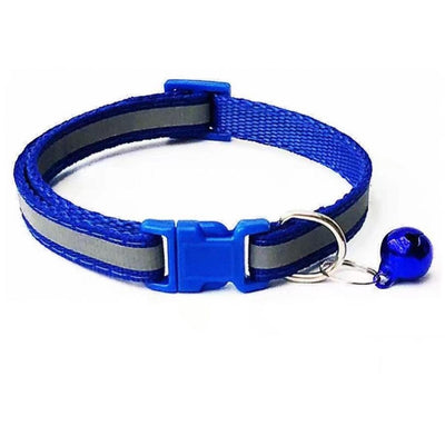 Reflective Breakaway Cat Collar with Bell