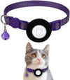 Location GPS Tag Case Cat Collar with Reflective Nylon and Bell