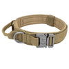 Tactical Military-Style Dog Collar for Large Breeds