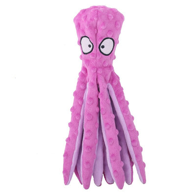 Delight Your Pup with Octopus Plush Squeaky Dog Toy