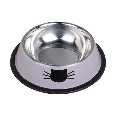 Colorful Stainless Steel Dog Cat Bowl