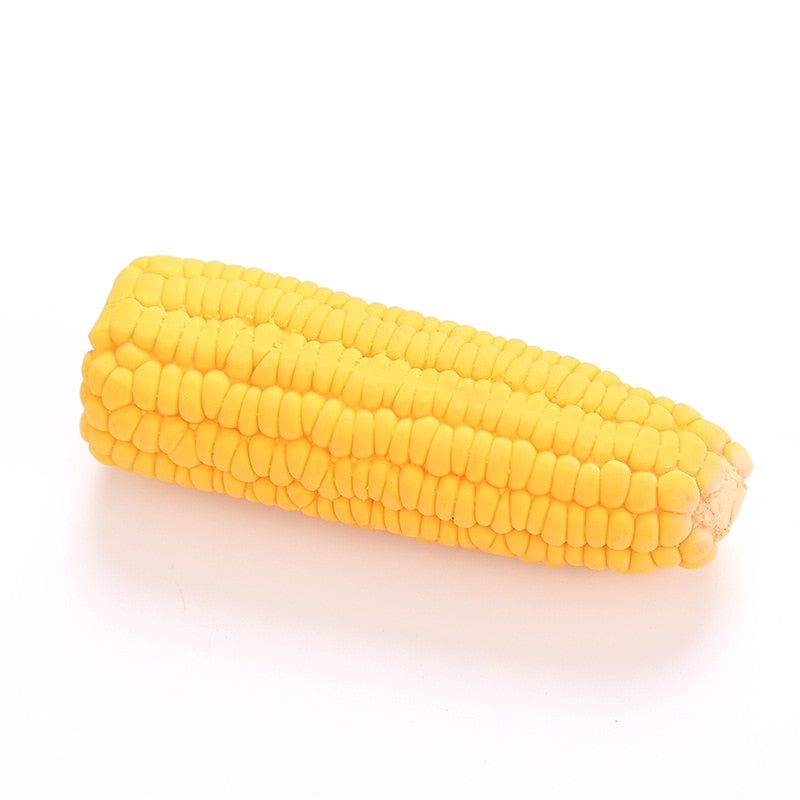 Unleash Playful Fun with Latex Corn Shape Squeak Toy